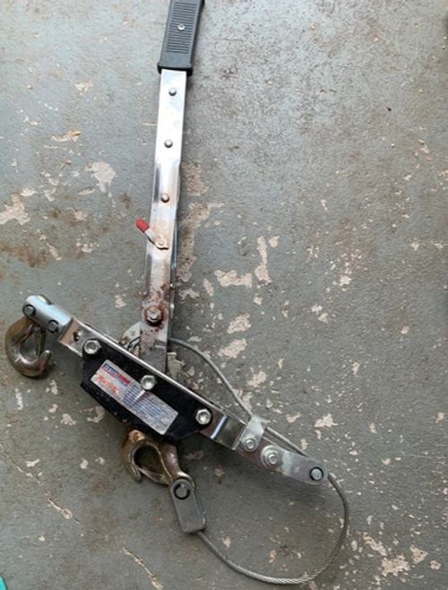 Sealey Puller UK Heavy Duty Cable Puller Hand Winch- used only a few times
