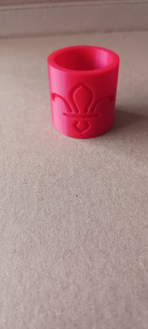 10 x Red Scout Woggle Plastic 3D Printed Next Day Dispatch Made in UK — image 2