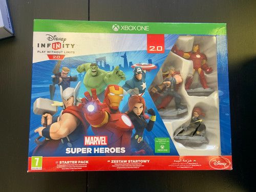 Disney Infinity 2.0 Marvel Super Heroes Starter Pack Xbox One (Slightly Damaged