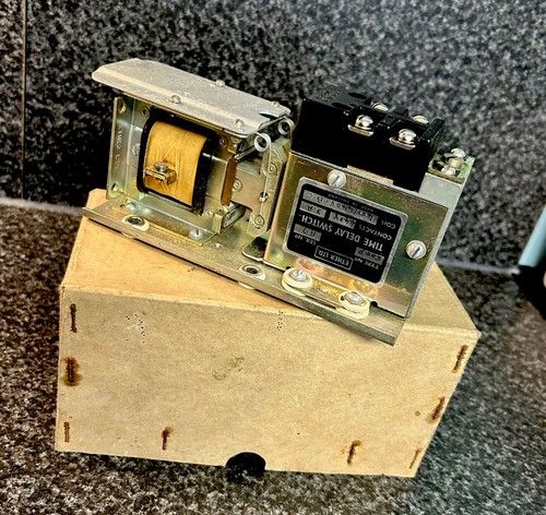 ETHER 500D Time Dely Switch 440V 3A Made In England / ETHER LTD.  500D