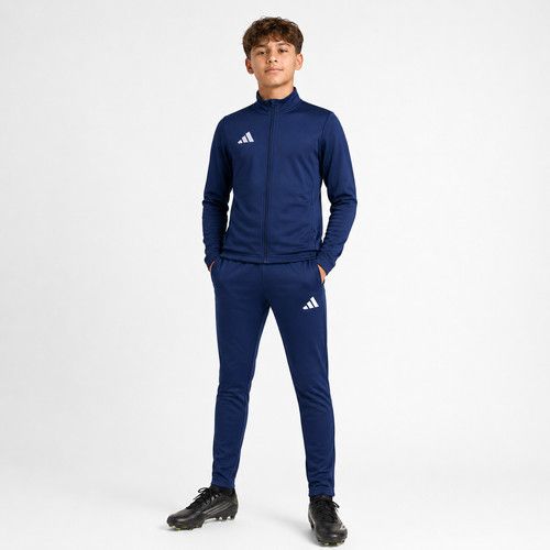 Adidas Boys Girls Entrada 26 Kids Full Zip Tracksuit Track Top Training Pants