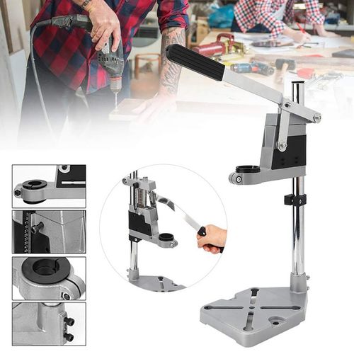 Adjustable Drill Stand Universal Bench Clamp Drill Press Stand Floor Hand Drill — image 1
