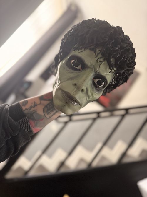 Michael Jackson Thriller 3d Resin Head Model Fully Hand Painted — image 4