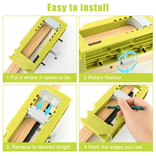 Door Hinge Routing Jig Stable Easy Installation Hinge Router Template Adjustable — image 8