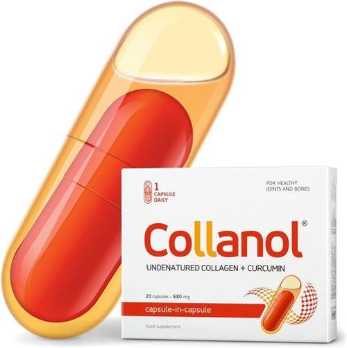 Collanol Innovation in The Care of Healthy Joints Liquid Formula 20 Capsules