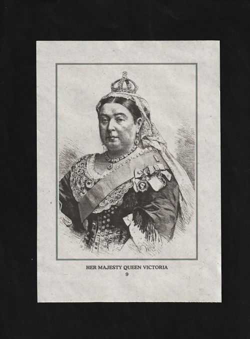 Set of 20 portraits of H.M Queen Victoria, Queen of Great Britain REPRODUCTION — image 9