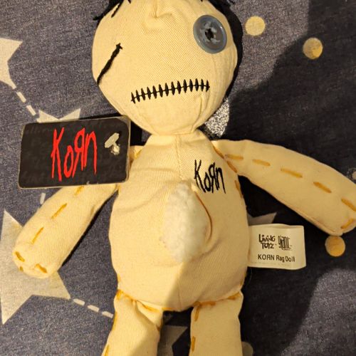 Living Toyz Korn "Issues" Rag Doll Plush Soft Toy Novelty w/ Tags — image 1