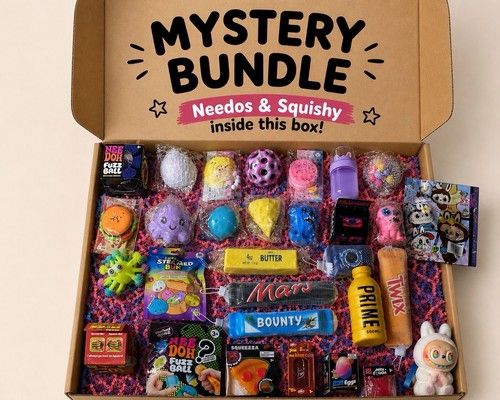 10x HUGE  MYSTERY FIDGET TOY BUNDLE BOX  🎁 SQUISHES NEEDOH SENSORY KIDS GIFT