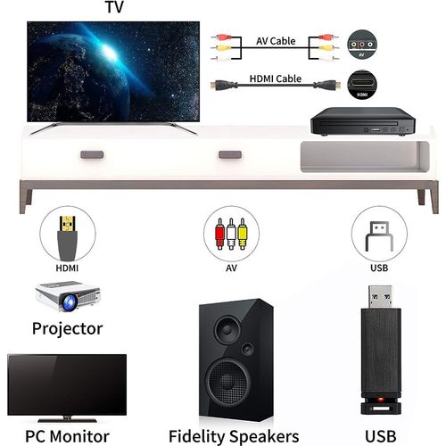 Multi Function DVD Player TV All Region Free Mini DVD Play USB & Remotes Control — image 5