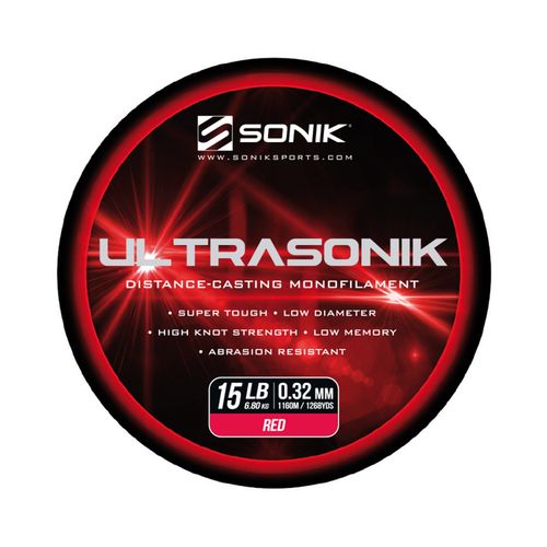 SONIK Ultrasonik Sea Fishing Line 15lb 18lb 22lb 25lb 25lb BULK SPOOL 560-1160m — image 3