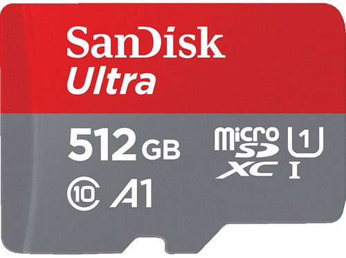 SanDisk Ultra 512GB Micro SD Card SDXC SDHC UHS-I U1 Class 10 Memory Card