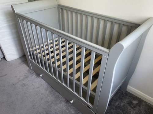 Mama & Papas Cot - Mia Collection In Grey - Excellent Condition — image 11