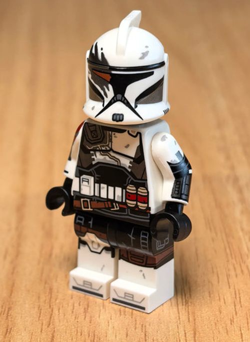 Lego star wars minifigure Trick CT-3301 Zero Company GCC LC Light Custom