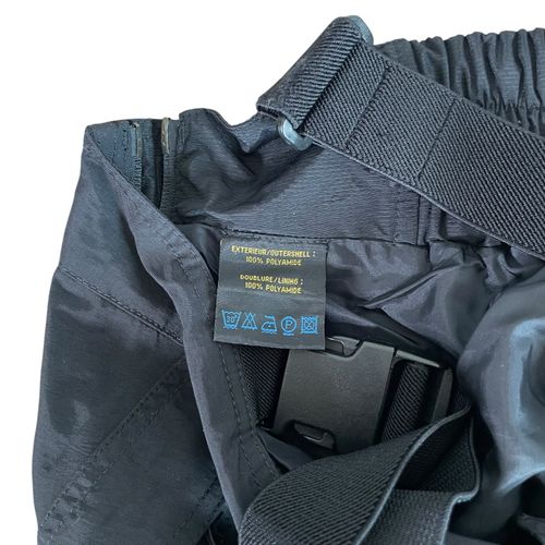 Vintage Lafuma Climaway Waterproof Ski Bib Pants Mens XL Black Pockets — image 13