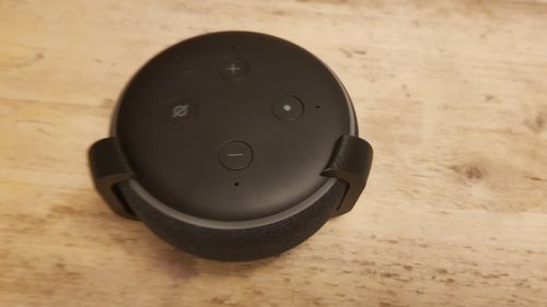 Wall Bracket, Wall Mount for Amazon Echo Dot 3rd Generation Gen 3 - inc fixings — image 3