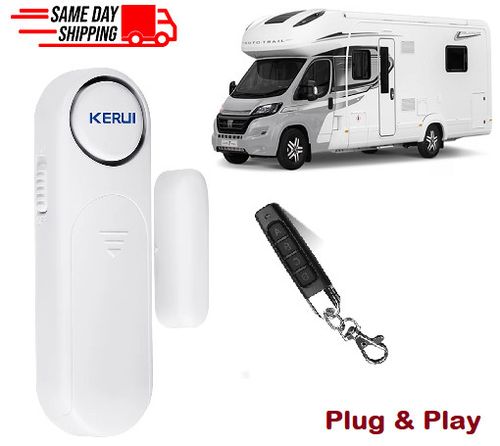 RV-Camper-VAN-Motorhome-Caravan Wireless Remote Alarm Security Entry Door Sensor — image 1