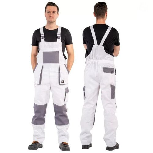 Emil Mens Multi Pocket Cargo Heavy Duty Pro Work, Bib Brace Overalls | UK Stock