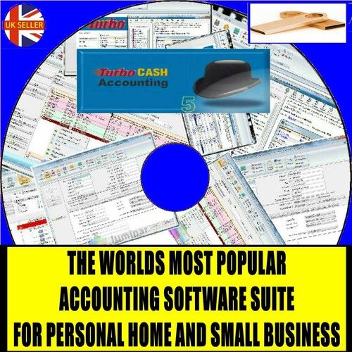 Best Professional Home & Small Business Accounting Finance Money Software NEW CD