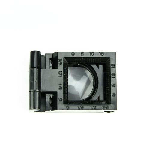8X Magnifying Glass Lens Folding Magnification Linen Tester Cloth Thread Counter — image 5