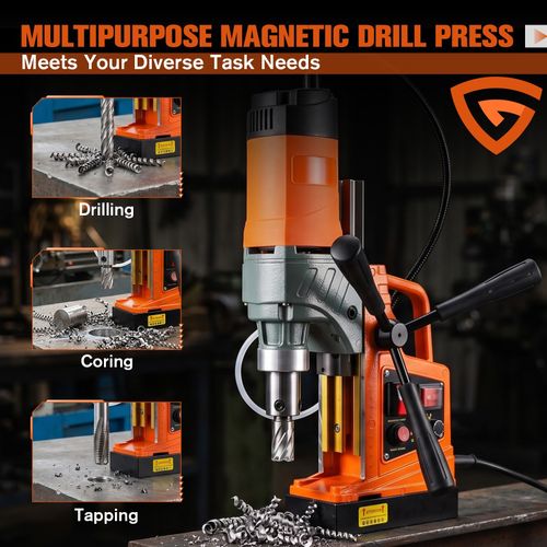 Electric Magnetic Drill Variable Speed Regulation Core Drilling Machine — image 4