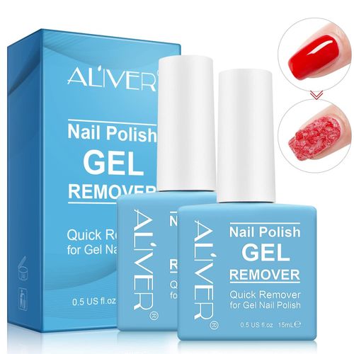 Gel Nail Polish Remover – 2 Pack, Fast Peel-Off for Gel, Acrylic & UV Nails — image 1
