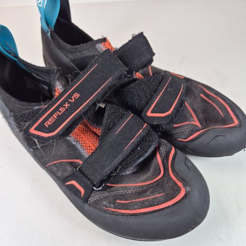 Scarpa Reflex VS Climbing Shoes Men's Size 8 Rock Mountain Black Red — image 2