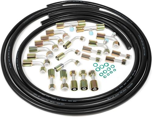 Air Conditioning Hose and Fitting Kit 6.5ft #6#8#10 AC Hoses for A/C AC.121.001 — image 1