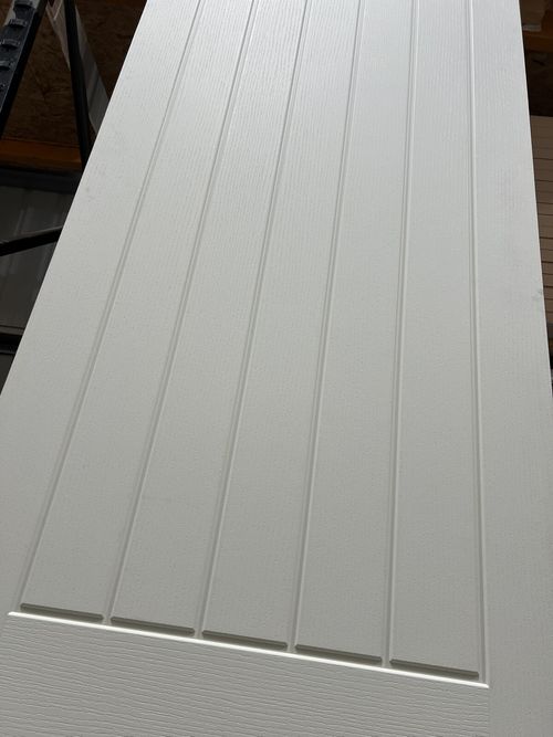 NEW STYLE  LIGHTWEIGHT WHITE PRIMED MEXICANO DOORS 1981mm X 838mm X 35mm — image 3
