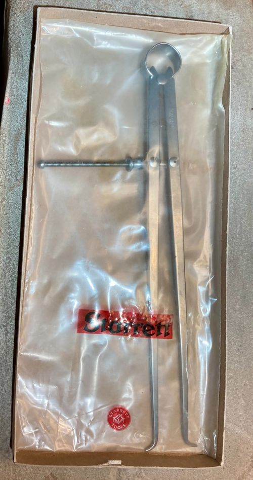 Starrett 73A-12 "Yankee" 12 inch Spring-Type Inside Calipers — image 3