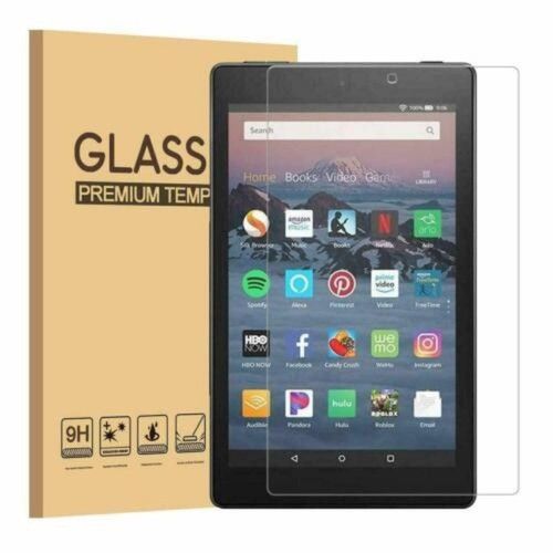 Genuine Tempered Glass Screen Protector for Amazon Fire HD 7 8 10 2021, 2022 UK