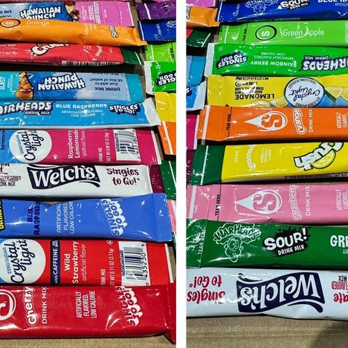 30 x American Singles To Go Drink Mix Sachets Variety Bundle | USA IMPORT — image 3