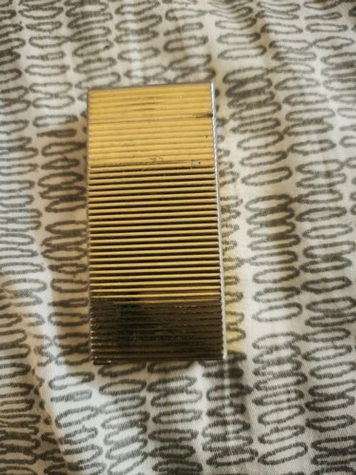 Vintage Diplomat IC Sensor Lighter - Gold Gas (1970s/'80s)