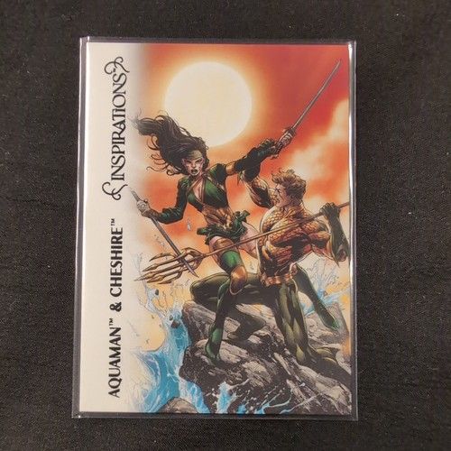 Upper Deck DC Inspirations Base Card  Aquaman & Cheshire #67