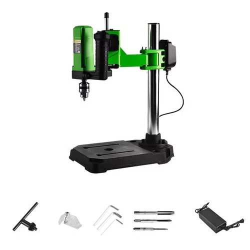 Desktop Vertical Electric Tapping Machine Drill Tapper with Flexible Arm 1-10MM
