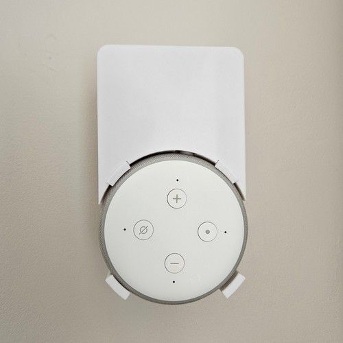 Echo Dot 3rd Gen Socket Mount for UK Bathroom 2 Pin Socket