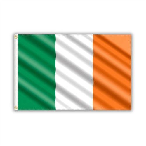 Giant Irish Flag Ireland Republic Eire St Patrick Day Football Rugby Fan Support