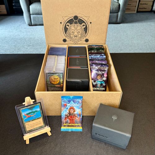 TCG storage box for Trading & Sports cards in Top Loaders BulkBox Set of 3 boxes — image 8