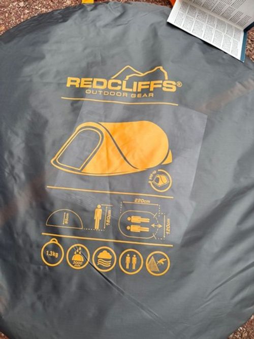 Tent Redcliffs 2 Man Tent 2 Person Waterproof Tent Brand new Camping Hiking