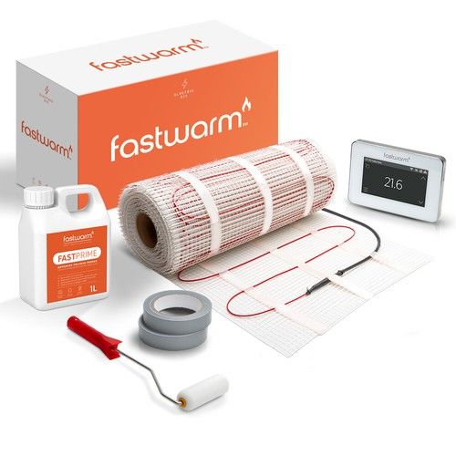Electric Underfloor Heating Mat Kit -  Fastwarm 150w Per M² - ALL SIZES