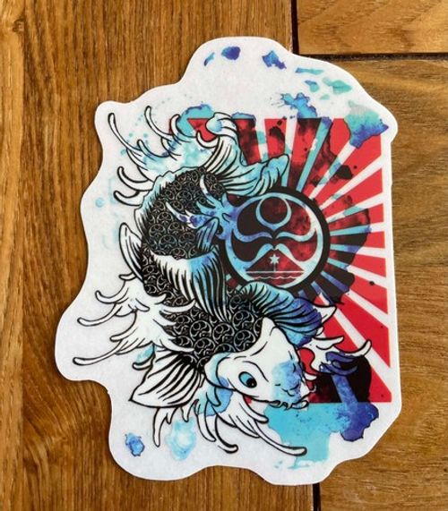 VINTAGE ORIGINAL HAWAIIAN ISLAND CREATIONS - HIC SURF STICKERS - VARIOUS DESIGNS