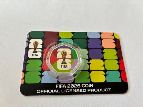 Fifa World Cup 2026 Coin Solomon Islands 50 Cents Koin Club Limited Mintage 4999