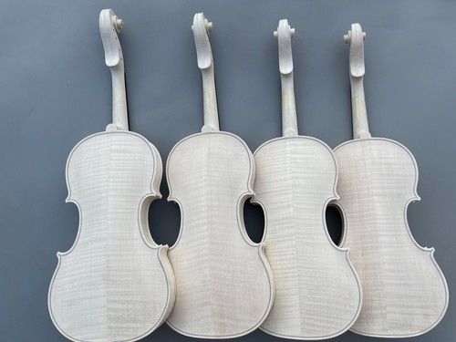 Guarneri Violin 4/4 size for DIY European Flame Maple wood Back Spruce Top