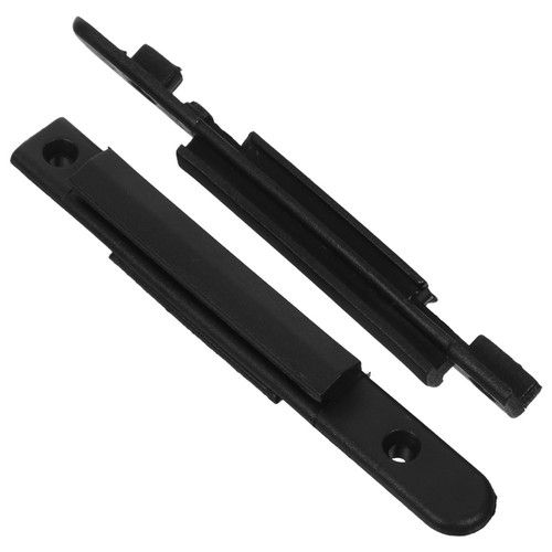 Black ABS Retractable Belt Receiver for Outdoor Crowd and Construction Control