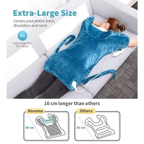 Hosome Electric Heating Pad for Neck Shoulder Back Warmer Pain Muscle Relief NEW — image 2