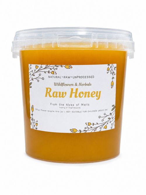 1.5kg Raw Wildflower Honey 100% Organic Pure Harvest 2026 — image 1