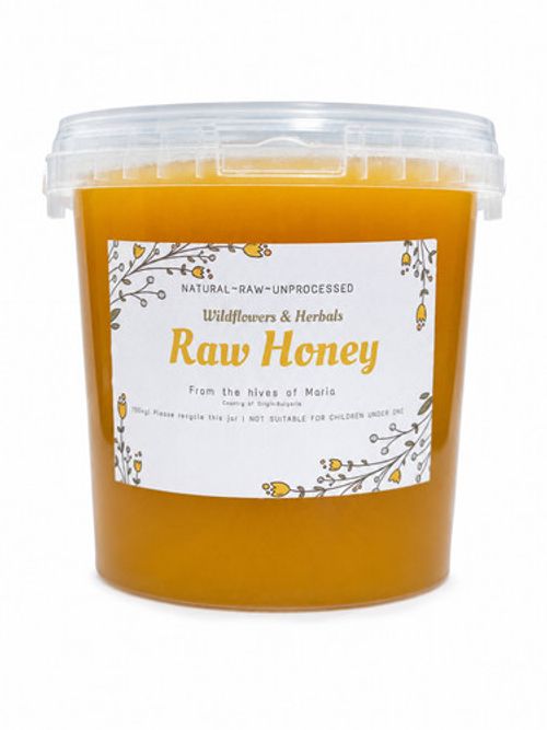 1.5kg Raw Wildflower Honey 100% Organic Pure Harvest 2026