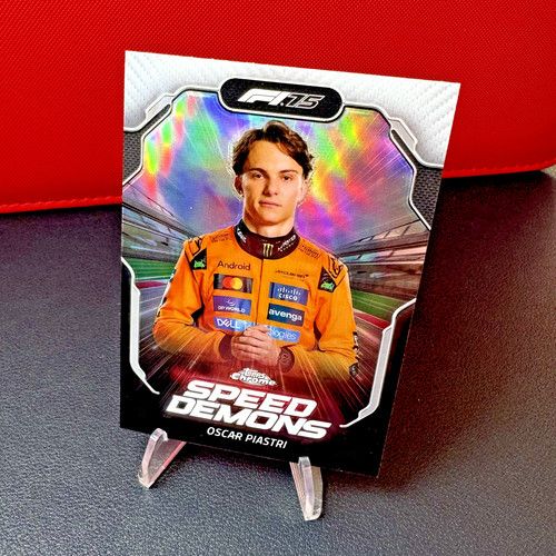 2025 Topps Chrome F1 Speed Demons Refractor Insert Choose your Driver