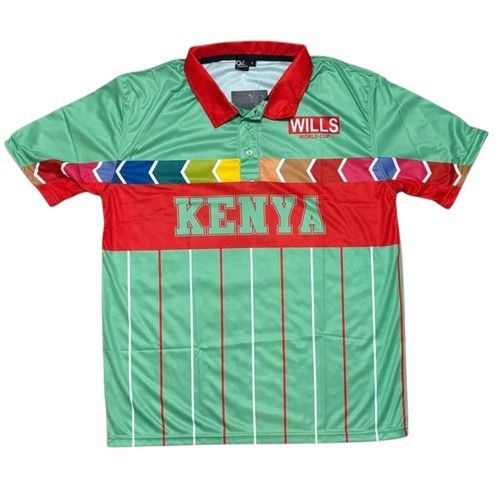 Kenya Cricket World Cup 1996 Retro Replica Shirt Polo S-5XL UK Stock Gift