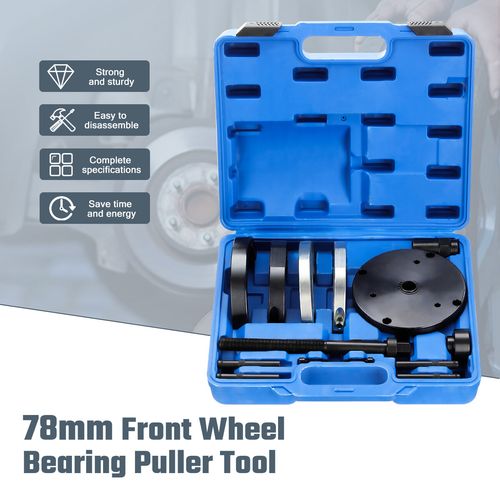 78 MM Front Wheel Hub Bearing  Puller Remove Tool Kit Set For Ford Volvo Mazda — image 2