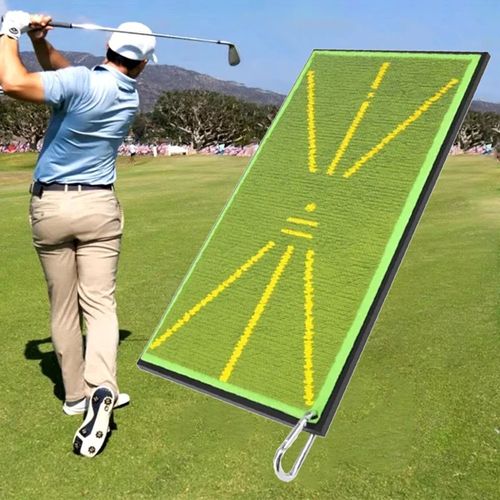 PGM Golf Hitting Strike Mat Training Aid Impact Divot Board Swing Practice Tool — image 7